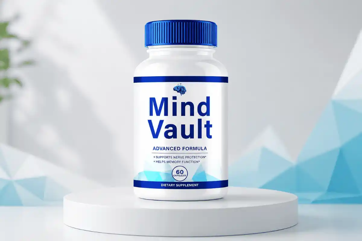Mind Vault  Supplement Bottle